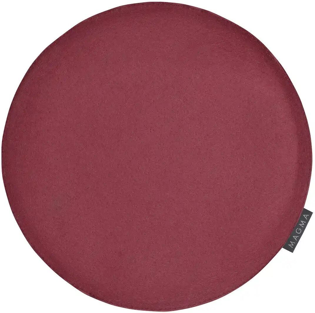 MAGMA Stuhlkissen  Avaro ¦ rot ¦ Maße (cm): H: 2  Ø: 35