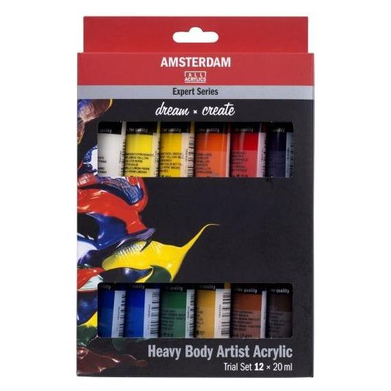 Amsterdam Talens Talens Expert Farby akrylowe 12x20ml (20 ml) (ROY-19820512)