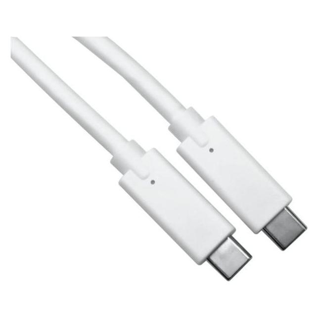 RS PRO USB-Kabel, USB C / USB C, 1m USB 3.1 Weiss (1 m) (2662590)