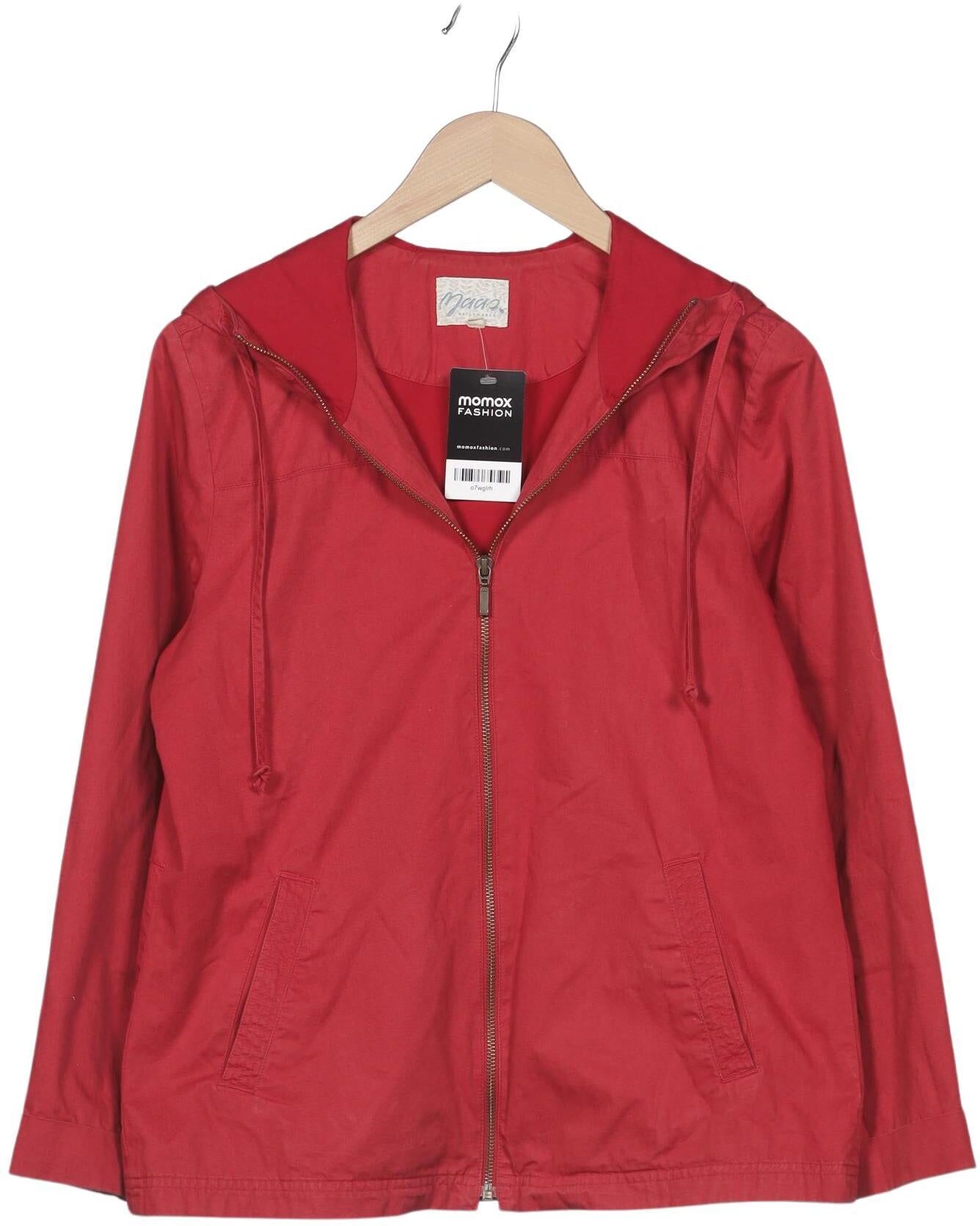 Maas Damen Jacke, Rot, Gr. EU 36, Baumwolle - Second Hand
