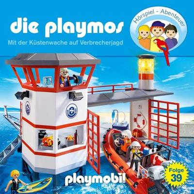 Die Playmos - Das Original Playmobil Hörspiel, Folge 39: Mit der Küstenwache auf Verbrecherjagd - Simon X. Rost,Florian Fickel, Audio, 4260229663097