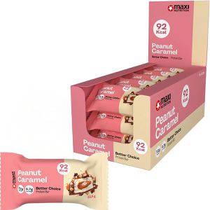 MaxiNutrition Proteinriegel BetterChoice,15 Riegel, Peanut Caramel, je 22,5g, pro Riegel 7,2g Protein