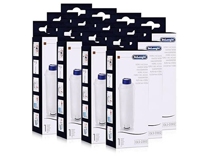 12x DeLonghi SER 3017 Wasserfilter für Kaffeevollautomaten der ECAM