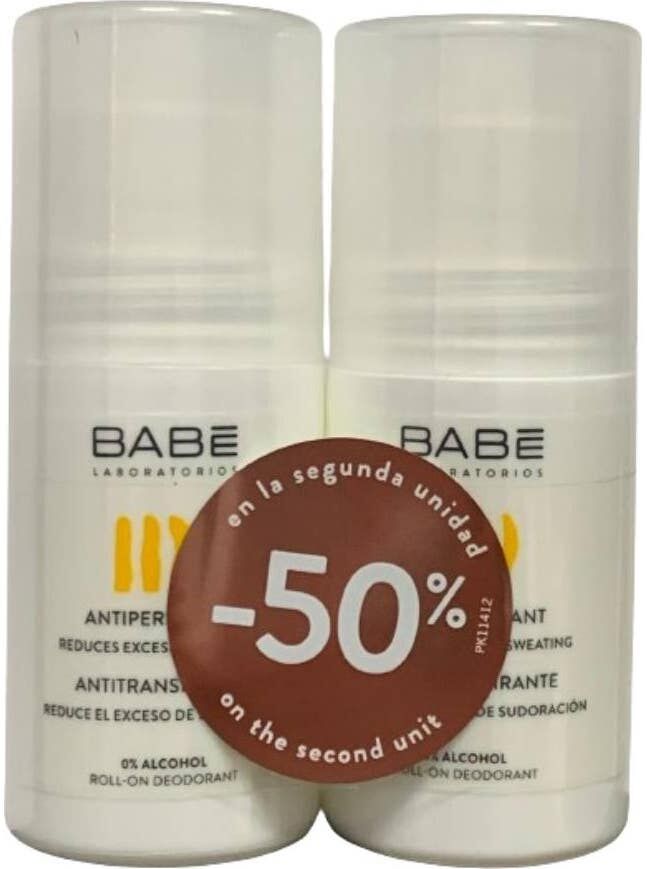 BABÉ Antitranspirante Roll On 2x50ml