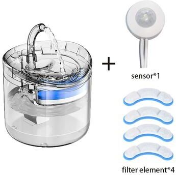 Uplift Essentials Intelligent Motion Sensor Faucet Pet Water Fountain set 3