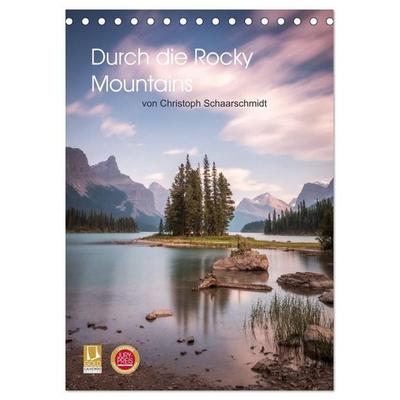 Die kanadischen Rockies (Tischkalender 2027 DIN A5 hoch), CALVENDO Monatskalender