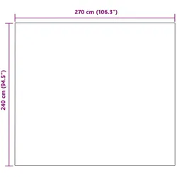 vidaXL, Decke, Eleanor (270 x 240 cm)