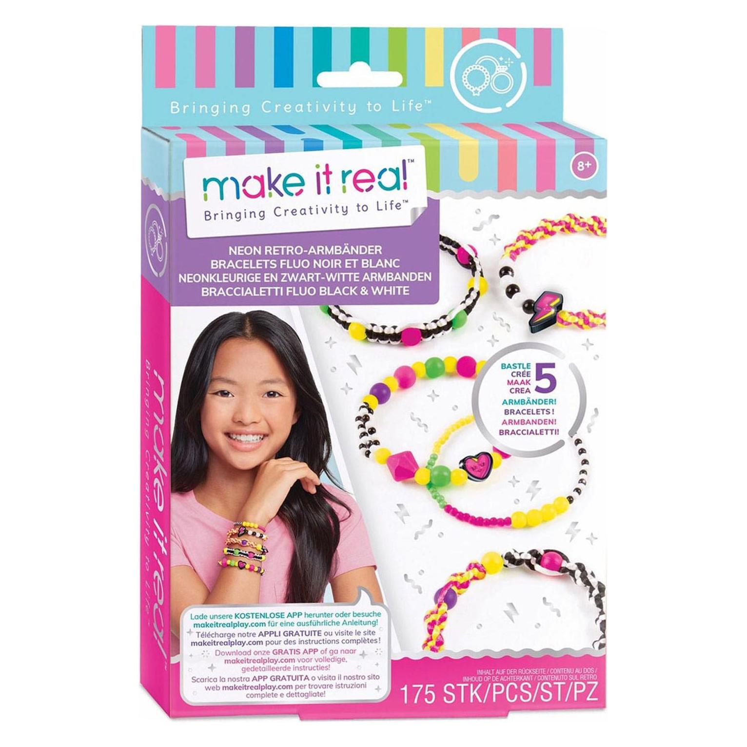 Make it Real Neon Retro Armbänder (MR1209)