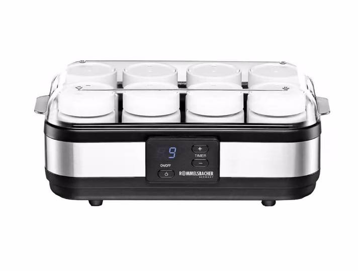 Rommelsbacher Joghurtbereiter JG40 Joghurt Maker – Joghurtmaschine – edelstahl