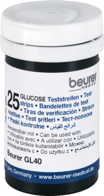 BEURER GmbH BEURER GL40 Blutzuckerteststreifen 50 St 07270292