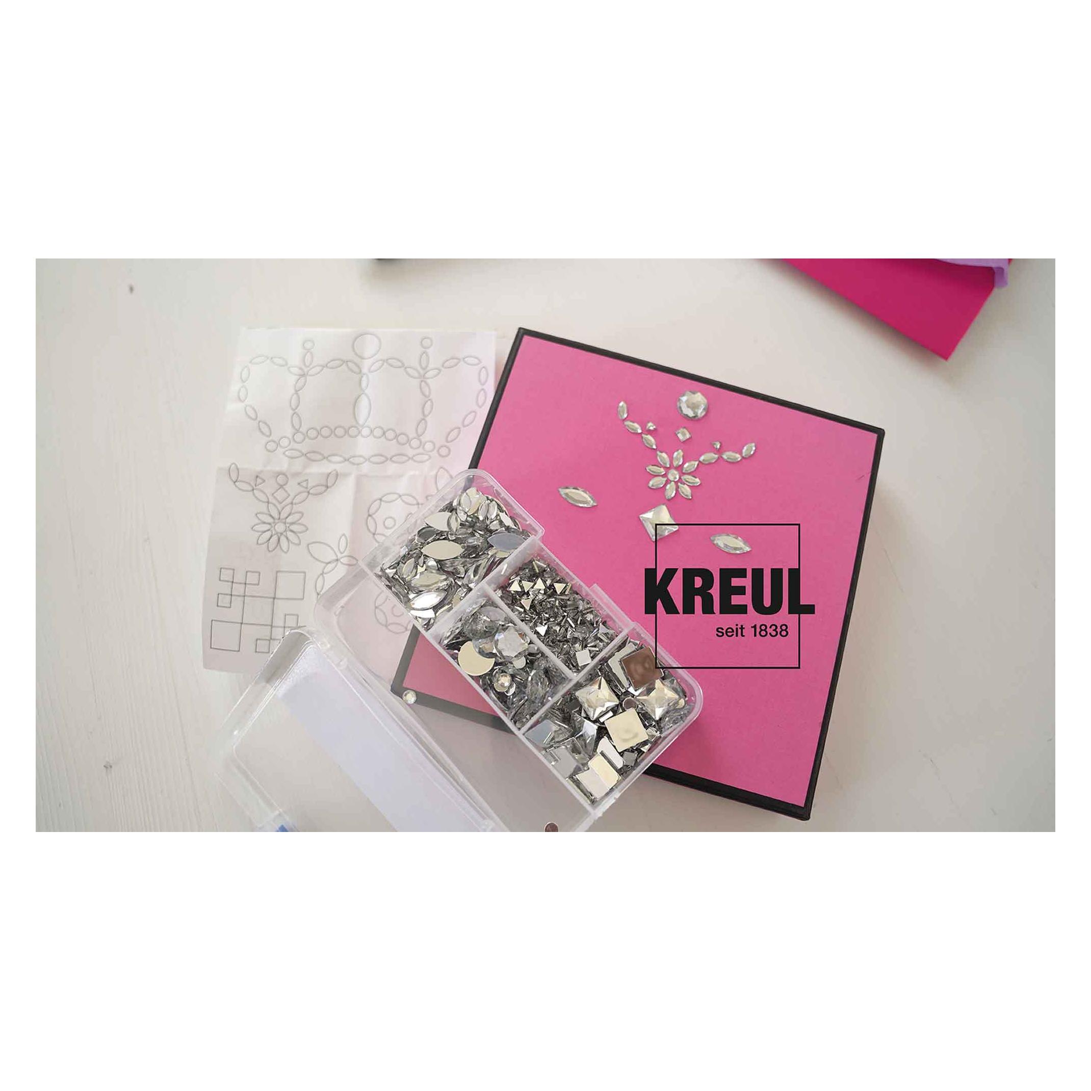 Kreul Schmucksteine-Set "Transparent" (49640)