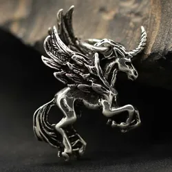 Drachensilber Pegasus Schmuck Anhänger aus Silber 925 - Silber