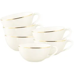 Seltmann, Tasse, Savona Goldlinie Teetassen (170 ml, 6x)