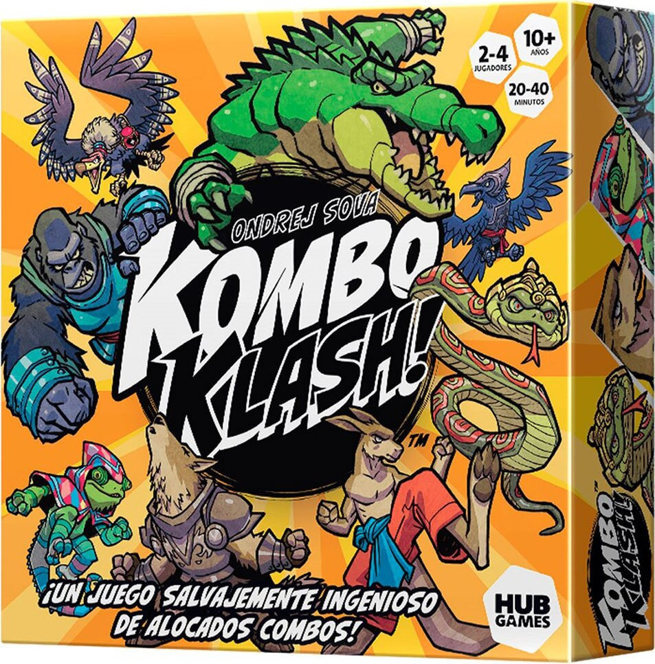 Asmodee Kombo Klash Bordspel, Meerdere kleuren