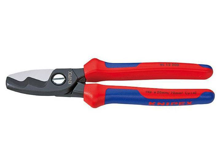 Kabelschere KNIPEX 200 mm , bunt, L:20cm, Schneidewerkzeuge, Kabelschere