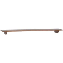 Wandregal 100cm Massivholz Teak