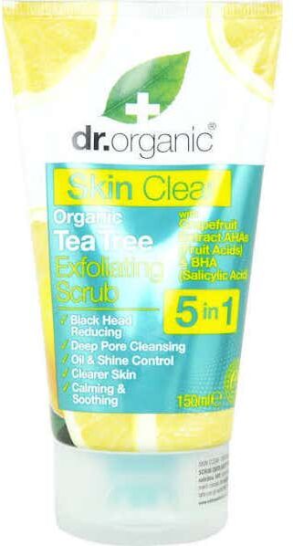 Dr. Organic Exfoliante Facial Tea Tree 125 ml