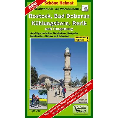 Hansestadt Rostock, Kühlungsborn, Bad Doberan, Rerik und Umgebung 1 : 50 000, Sonstige von Verlag Barthel, Barthel, A