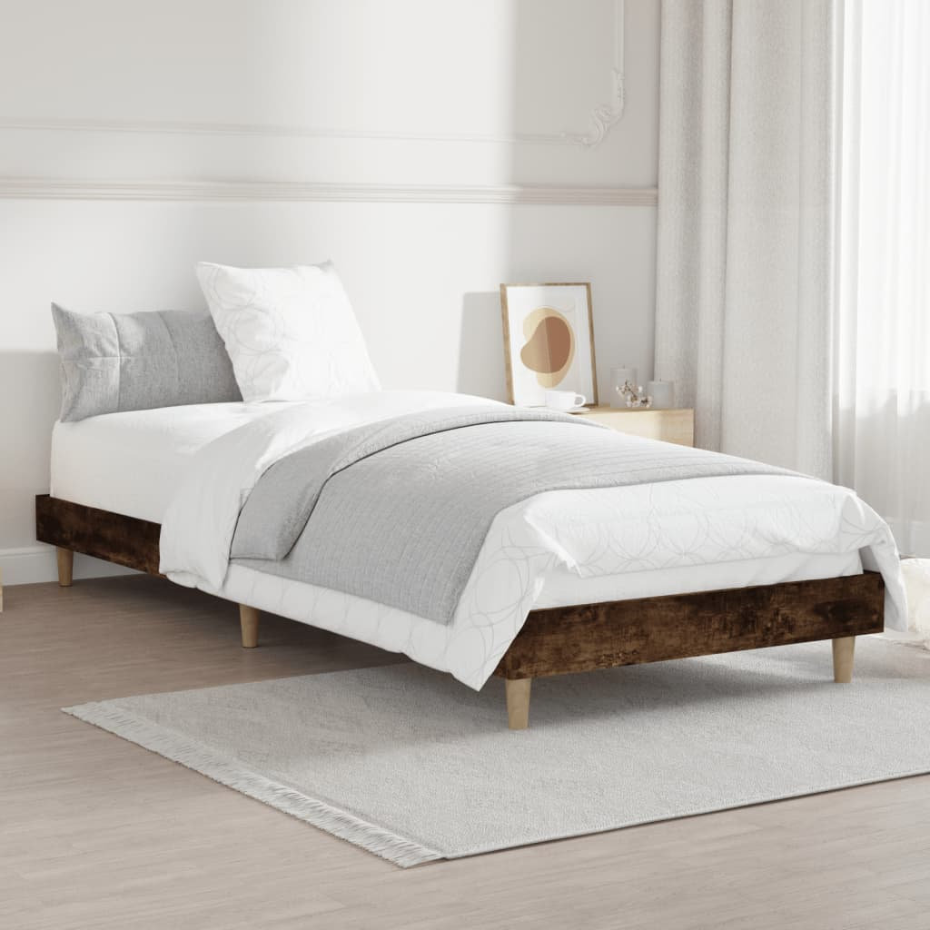 Isabelline Brotherhood Bed Smoked Oak 75 x 190cm