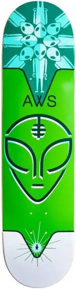 Skateboard Deck Alien Workshop Hypnotherapy (8.175" - Grün)