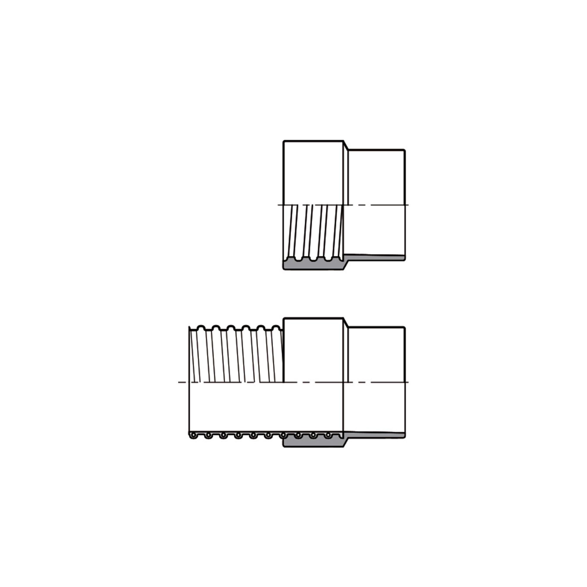 Norres Muffe Connect 240/0000 Typ 240 Schlauch ID 60mm (24000600000)