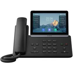 Yealink SIP-T8X, Telefon, Grau, Schwarz