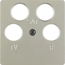 Berker Zentralplatte edels 148404