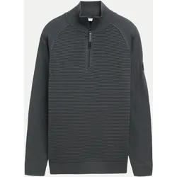 Troyer-Strickpullover Grau XL