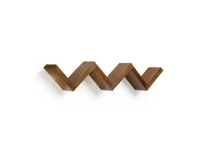 Étagère escalier en bois marron L 120 cm