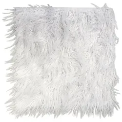 Chic Antique Dekofell Stuhlauflage, L40/B40 cm, weiss