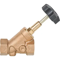 Freistromventil ROTGUSS,DN20 (3/4") mit steigender Spindel, Ergo-Handrad