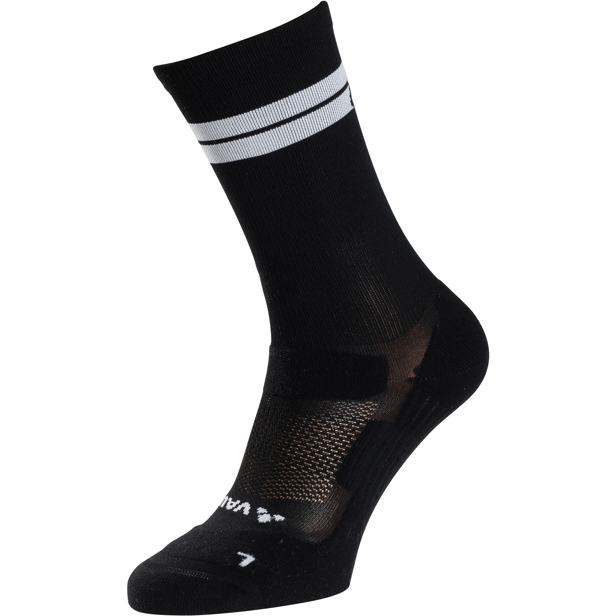 Vaude Bike Mid II Fahrradsocken schwarz Größe 39 Mountainbike | Gravel Elastisch