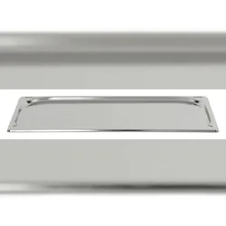 APS Deckel zu GN-Behälter 1/2 Edelstahl 35 mm