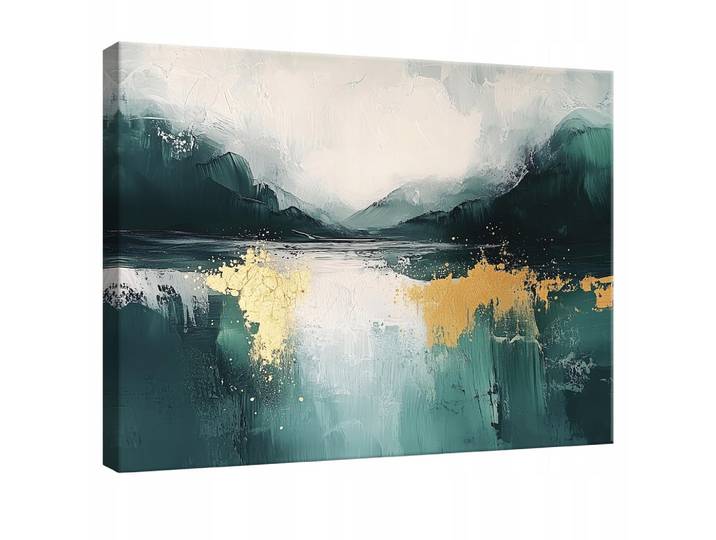 LEINWANDBILD Abstrakt Gold Modern 60x40