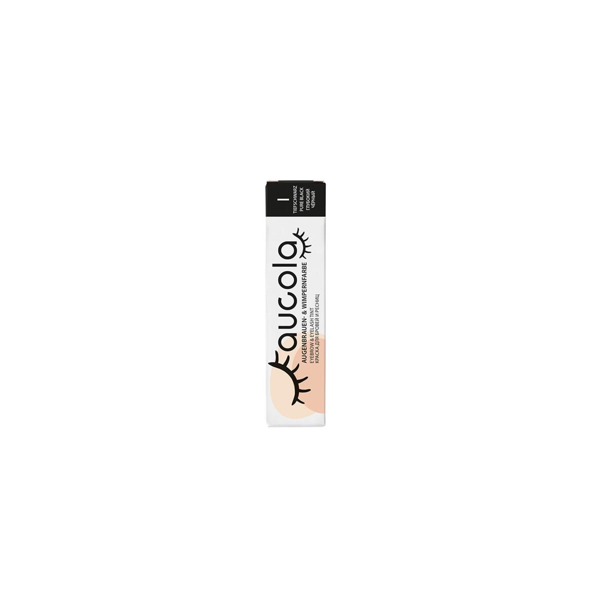 HAIR HAUS GmbH aucola 1 tiefschwarz 15ml Augenbrauen- & Wimpernfarbe