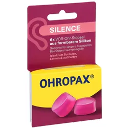Ohropax Silence Silikon Vor-ohr Stöpsel 6 St