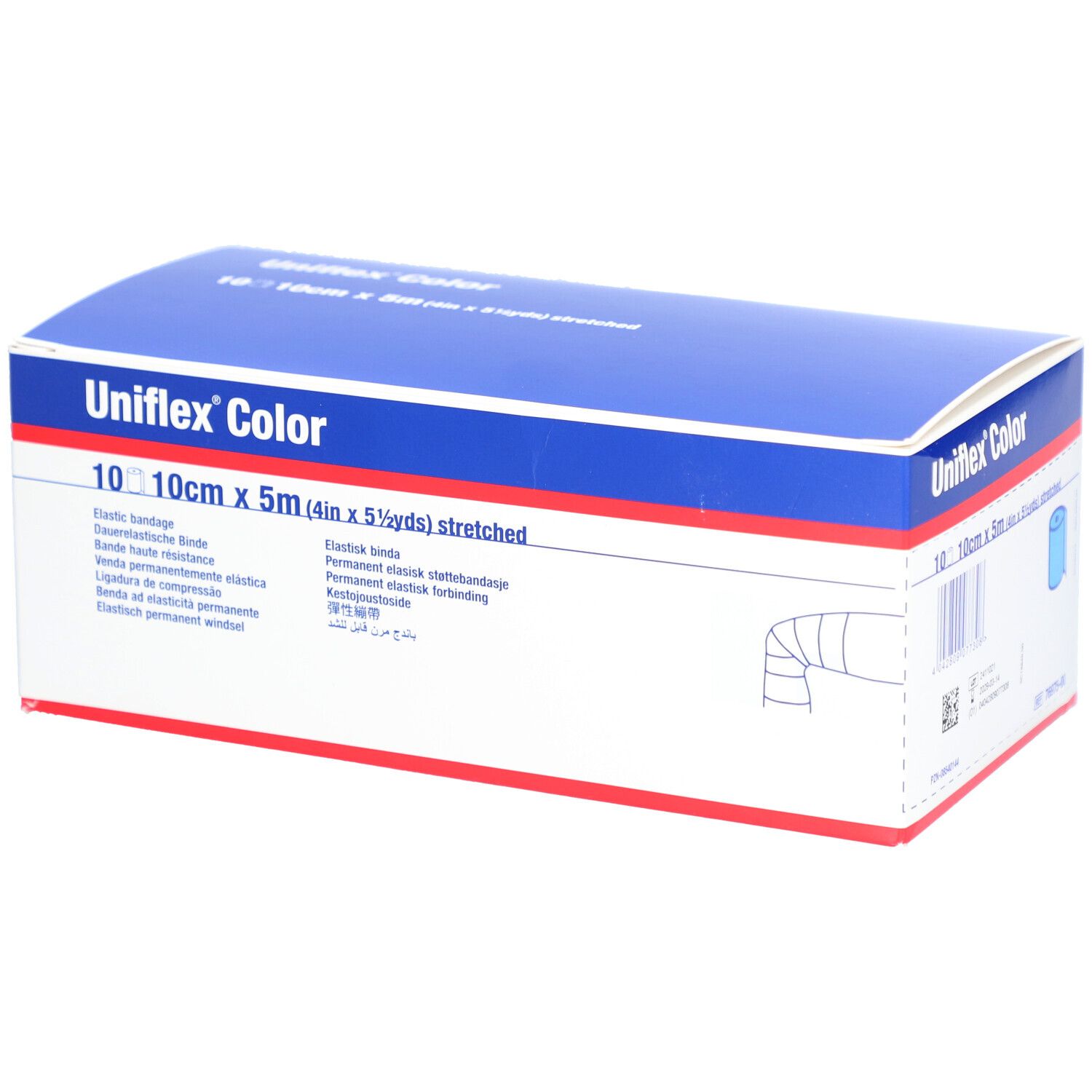 Uniflex Universal Binden 10 cmx5 m blau St