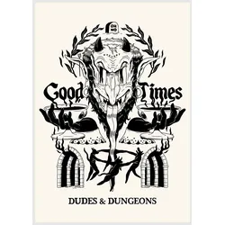 The Dudes Good Times Unlimited Prints off / white Gr. Uni
