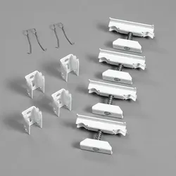 Zehnder Zubehör Set CVD, 8 x CVD1+BHK weiß RAL 9016, 775811 775811