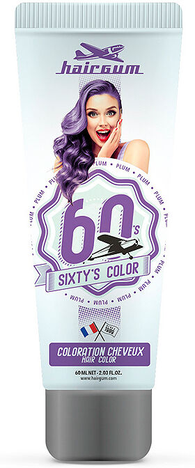 Hairgum Sixty'S Color 60ml Plum