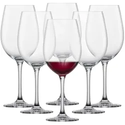 Schott Zwiesel SCZ Bordeauxpokal Classico 6er, Weingläser, Transparent