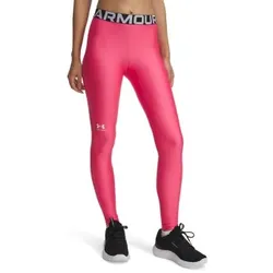 Under Armour HeatGear Leggings Rosa Polyester Large Damen