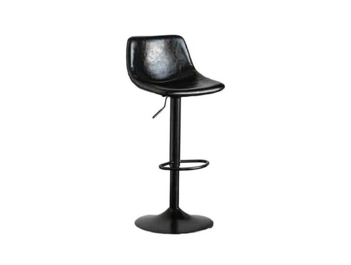 Bvn5kQ3dy Barstühle Esszimmer-Barhocker, höhenverstellbar, drehbar, hohe Hocker, Café-Stühle(Schwarz)