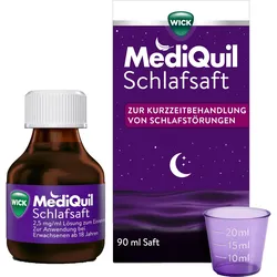 Wick Mediquil Schlafsaft 2.5mg/ml Lösung Z.einnehm 90 ML