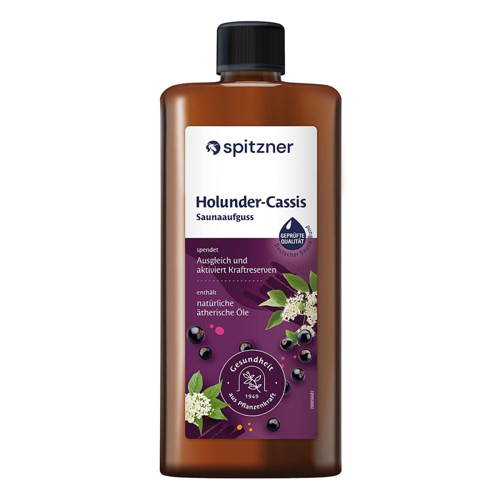 W. Spitzner Arzneimittelfabrik GmbH Spitzner Saunaaufguss Holunder Cassis Wellness 06593030