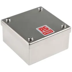 RS PRO, Abzweigdose, Stainless Stl adaptable box 100x100x50