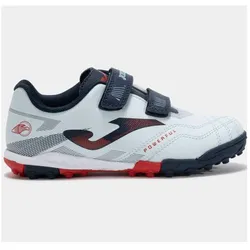 Joma, Jungen, Hallenschuhe, Powerful 2505 TF Junior Schuhe (30), Blau, Weiss