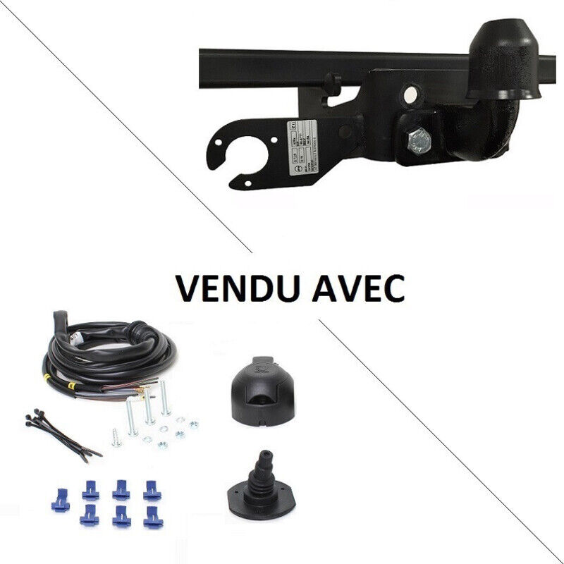 Attelage Land Rover Range Rover LP (07/94-02/02) Standard + faisceau universel 7 broches
