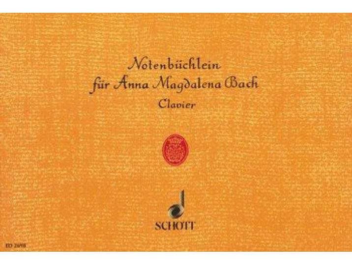notenbüchlein voor Anna Magdalena Bach