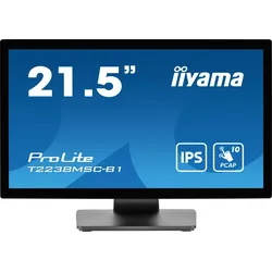 iiyama ProLite T2238MSC-B1 Touch-Monitor 54.5cm (21.5") schwarz